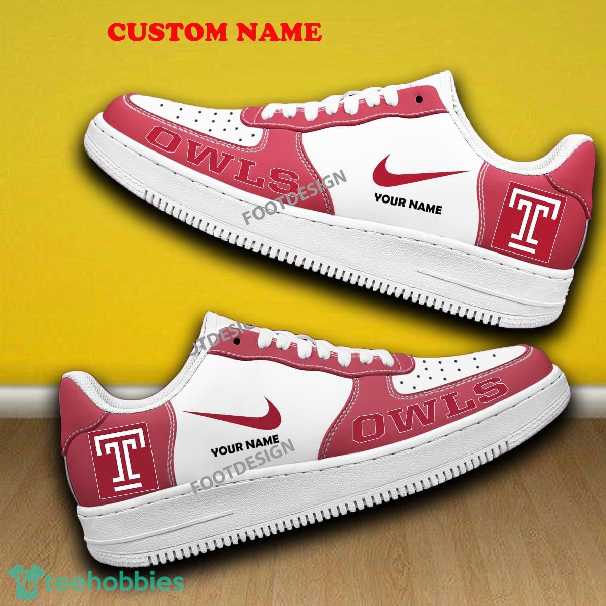 Custom Name Temple Owls Air Force 1 Sneaker All Over Print Gift - Custom Name Temple Owls Air Force 1 Sneaker All Over Print Gift