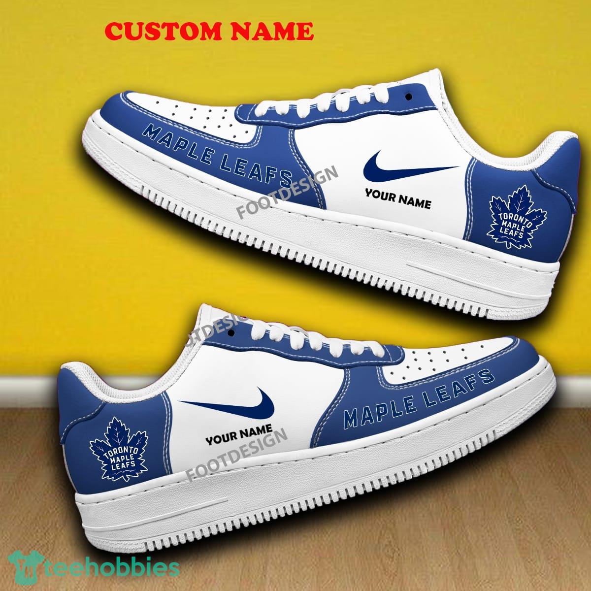 Custom Name Toronto Maple Leafs Air Force 1 Sneaker All Over Print Gift - Custom Name Toronto Maple Leafs Air Force 1 Sneaker All Over Print Gift