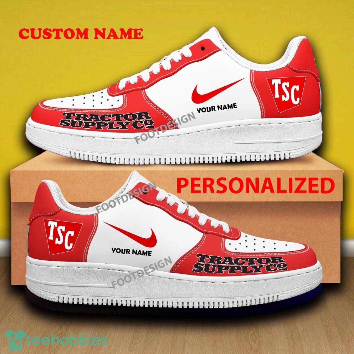 Custom Name TRACTOR SUPPLY CO Air Force 1 Sneakers Brand All Over Print Gift - Custom Name TRACTOR SUPPLY CO Air Force 1 Sneakers Brand All Over Print Gift