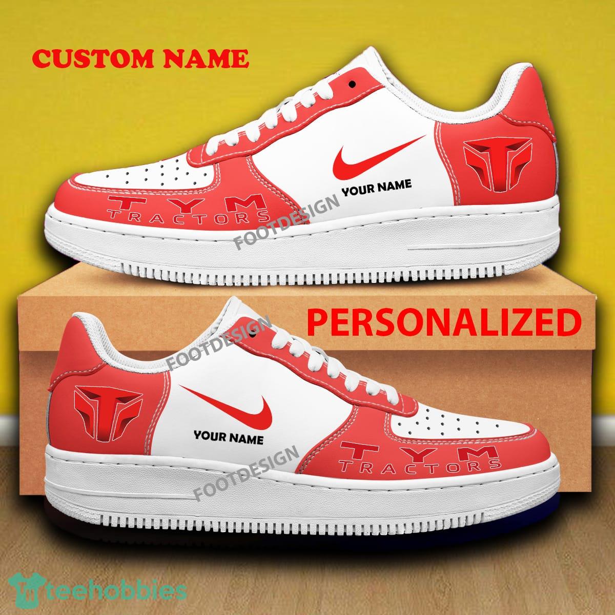 Custom Name TYM Tractor Air Force 1 Shoes All Over Print Gift - Custom Name TYM Tractor Air Force 1 Shoes All Over Print Gift