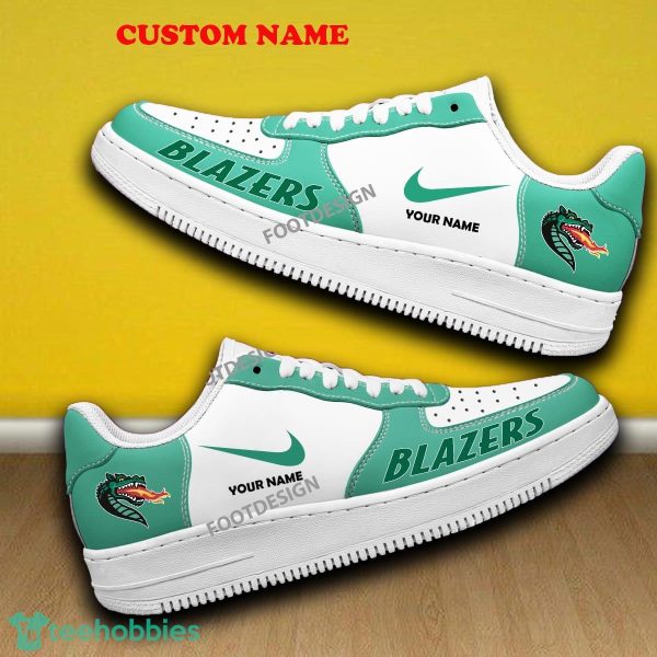 Custom Name UAB Blazers Air Force 1 Sneaker All Over Print Gift - Custom Name UAB Blazers Air Force 1 Sneaker All Over Print Gift