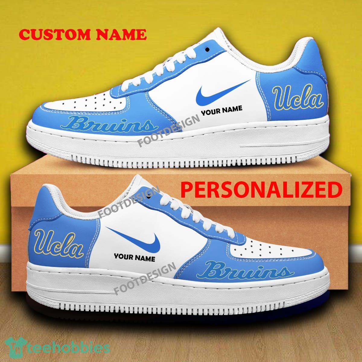 Custom Name UCLA Bruins Air Force 1 Sneaker All Over Print Gift - Custom Name UCLA Bruins Air Force 1 Sneaker All Over Print Gift