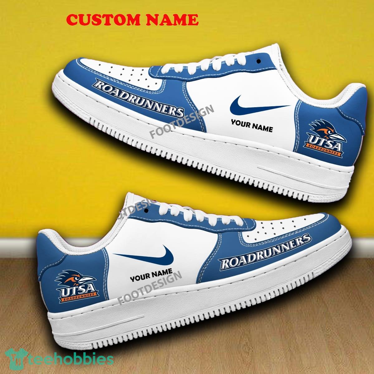 Custom Name UTSA Roadrunners Air Force 1 Sneaker All Over Print Gift - Custom Name UTSA Roadrunners Air Force 1 Sneaker All Over Print Gift