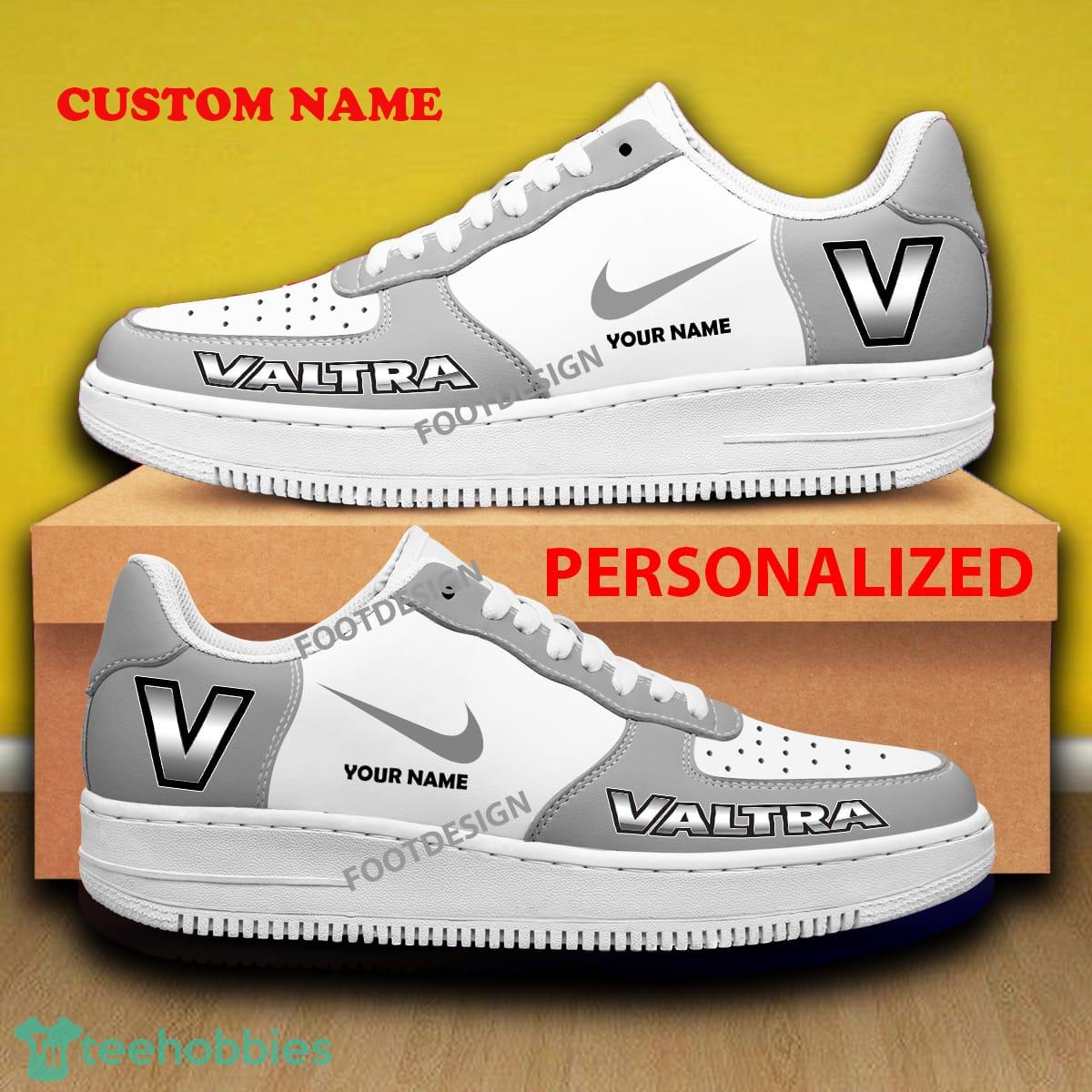 Custom Name Valtra Tractor Air Force 1 Shoes All Over Print Gift - Custom Name Valtra Tractor Air Force 1 Shoes All Over Print Gift