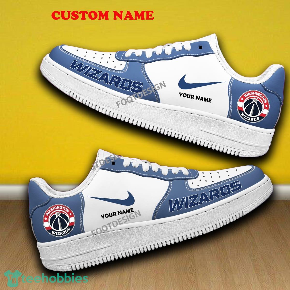 Custom Name Washington Wizards Air Force 1 Sneaker All Over Print Gift - Custom Name Washington Wizards Air Force 1 Sneaker All Over Print Gift