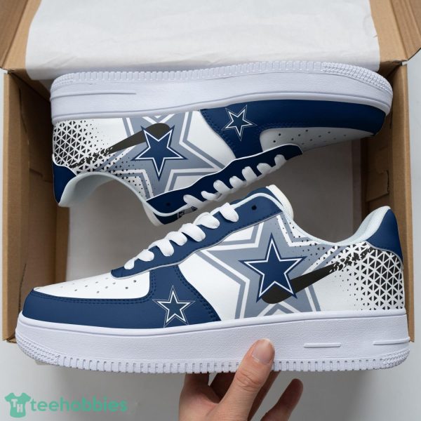 Dallas Cowboys Air Force 1 Shoes Sport Sneakers Team Shoes Gift Product Photo 1