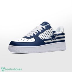 Dallas Cowboys Air Force 1 Shoes Sport Sneakers Team Shoes Striped Style Product Photo 2