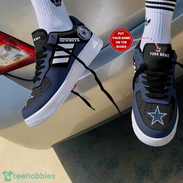 Dallas Cowboys Personalized Air Force 1 Shoes Custom Name For Fans Product Photo 1