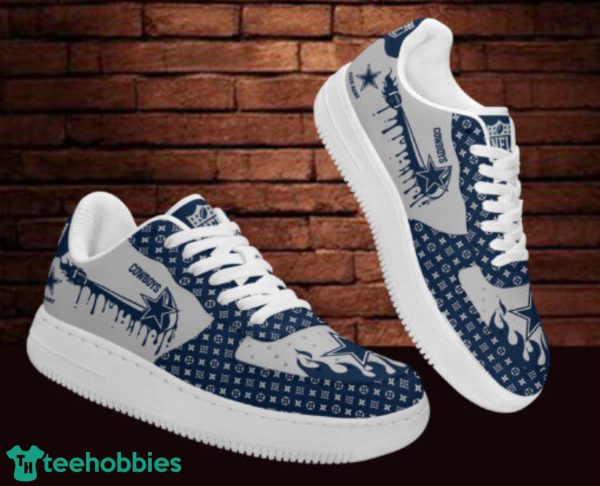 Dallas Cowboys Shoes Air Force 1 Shoes Style 6 For fans Product Photo 4