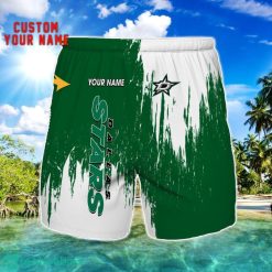Dallas Stars 3D Shorts All printing Beach Shorts Custom Name For Fans Product Photo 1