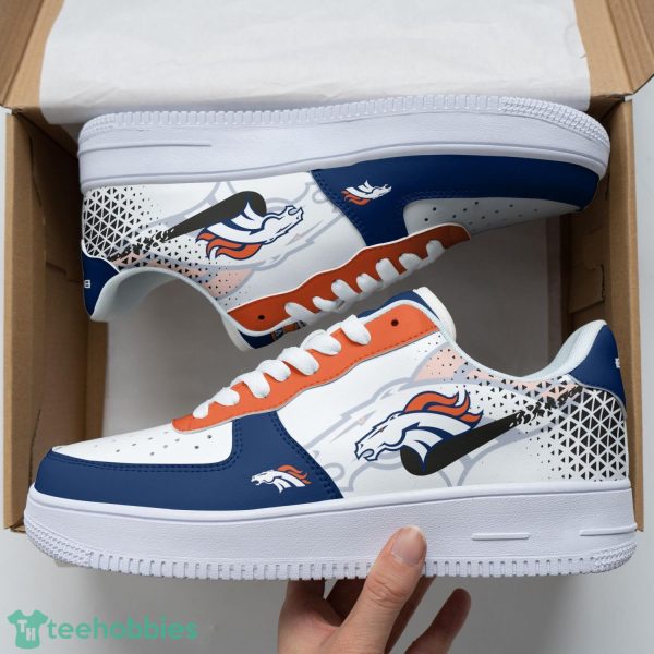 Denver Broncos Air Force 1 Shoes Sport Sneakers Team Shoes Product Photo 2