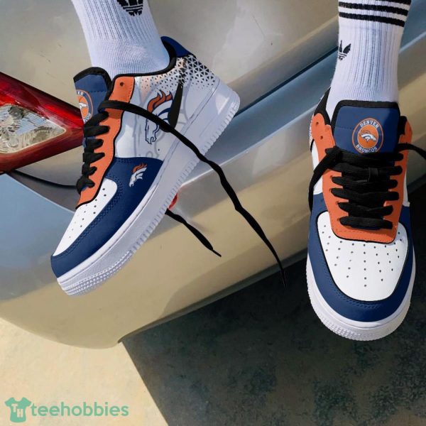 Denver Broncos Air Force 1 Shoes Sport Sneakers Team Shoes Product Photo 4