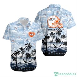 Denver Broncos Coconut Palms Limited Edition Hawaii Shirt Summer Beach Shirt Product Photo 1