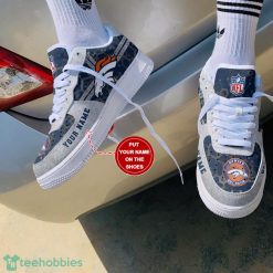 Denver Broncos Personalized Name Sneakers Air Force Shoes Sport Fans Trending Shoes Product Photo 2