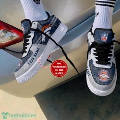 Denver Broncos Personalized Name Sneakers Air Force Shoes Sport Fans Trending Shoes Product Photo 1