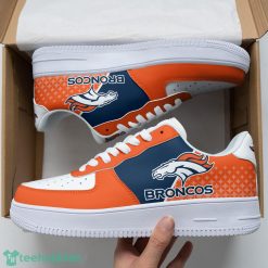 Denver Broncos Shoes Air Force 1 Shoes Sport Team Sneakers Product Photo 2