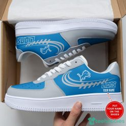 Detroit Lions AF1 Sneakers Sport Shoes Air Force Shoes Personalized Name For Fans Product Photo 2