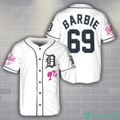 Detroit Tigers Barbie Baseball Jersey Shirt Custom Name Number For Fans Product Photo 1