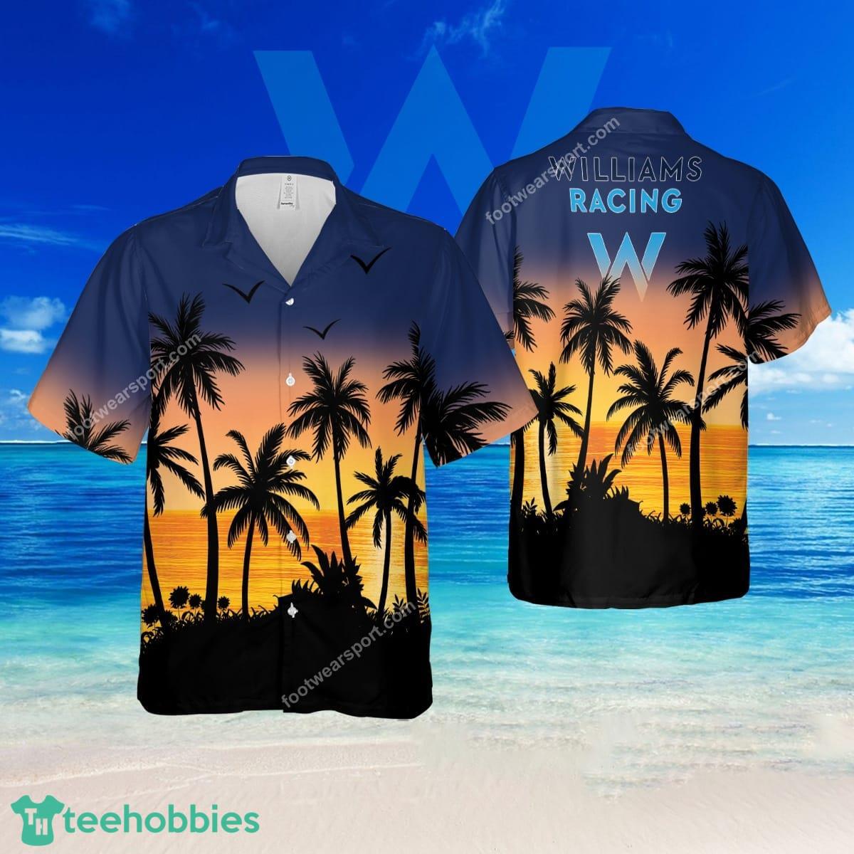 F1 Racing Williams Racing Top Brand New All Over Print Hawaiian Shirt Gift For Fans - F1 Racing Williams Racing Top Brand New All Over Print Hawaiian Shirt Gift For Fans