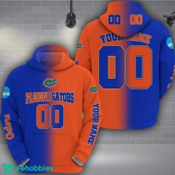 Florida Gators 3D Hoodie Custom Name Number Unisex Football Team Hoodie Product Photo 2