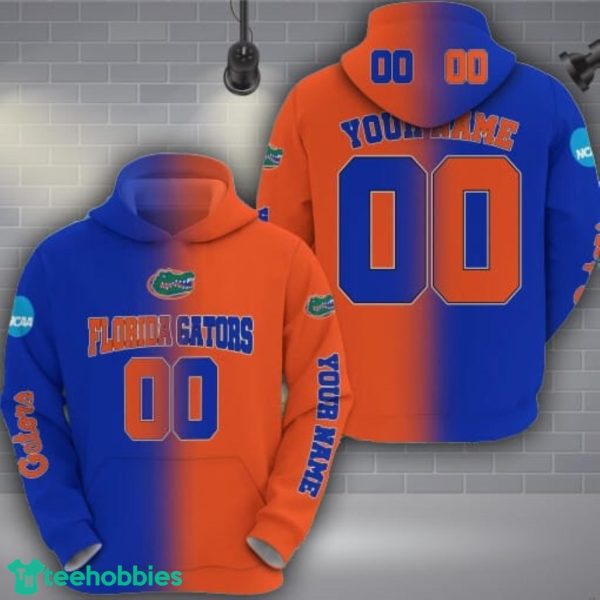 Florida Gators 3D Hoodie Custom Name Number Unisex Football Team Hoodie Product Photo 1