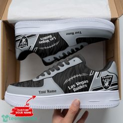 For Fans Las Vegas Raiders Personalized Air Force 1 Shoes Sport Sneakers Team Shoes Product Photo 1