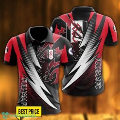 Fulham 3D Polo Shirt Golf Lover Gift For Men Product Photo 1