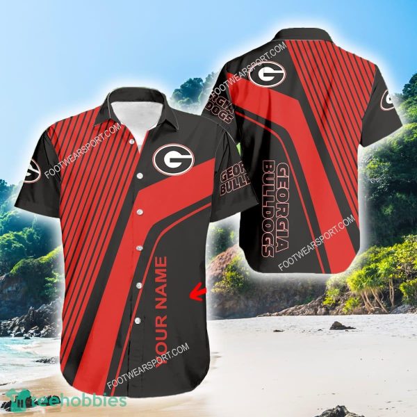 Georgia Bulldogs Best Aloha Hawaiian Shirt For Men And Women Custom Name - Georgia Bulldogs Best Aloha Hawaiian Shirt For Men And Women Custom Name