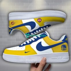 Golden State Warriors NBA Mix Corlor Air Force Shoes Treding Gift For Men Women Sneakers Product Photo 1