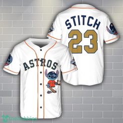 Houston Astros Lilo And Stitch Baseball Jersey Shirt Custom Name Number Team Gift Product Photo 1