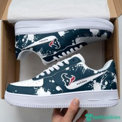 Houston Texans Brush Pattern Air Force Shoes Men Women Sneakers AF1 Sneakers Product Photo 1