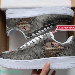 Houston Texans Custom Name Air Force Shoes Sport Men Women Sneakers Product Photo 1