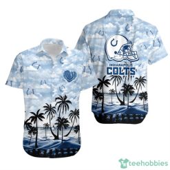 Indianapolis Colts Coconut Palms Limited Edition Hawaii Shirt Summer Beach Shirt Product Photo 1