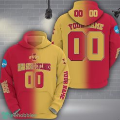 Iowa State Cyclones 3D Hoodie Custom Name Number Unisex Football Team Hoodie Product Photo 2