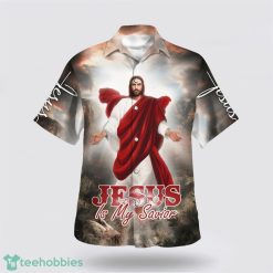 Jesus Is My Savior Put Out His Hand 3D Hawaiian Shirt For Men And Women Hoilday Gift Product Photo 1