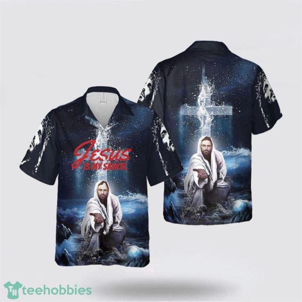 Jesus Is My Saviour Jesus All Over Printed 3D Hawaiian Shirt Product Photo 1