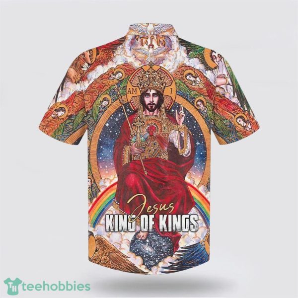 Jesus King Of Kings 3D Hawaiian Shirt For Men And Women Hoilday Gift Product Photo 2