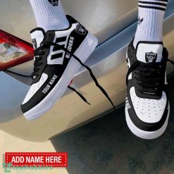 Las Vegas Raiders Custom Name Air Force Shoes Sport Men Women Sneakers Product Photo 2