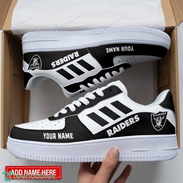 Las Vegas Raiders Custom Name Air Force Shoes Sport Men Women Sneakers Product Photo 3