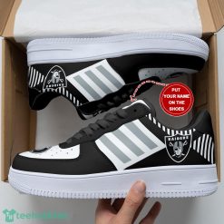 Las Vegas Raiders Personalized Name Logo Team Air Force Shoes Sport Fans Sneakers Product Photo 3