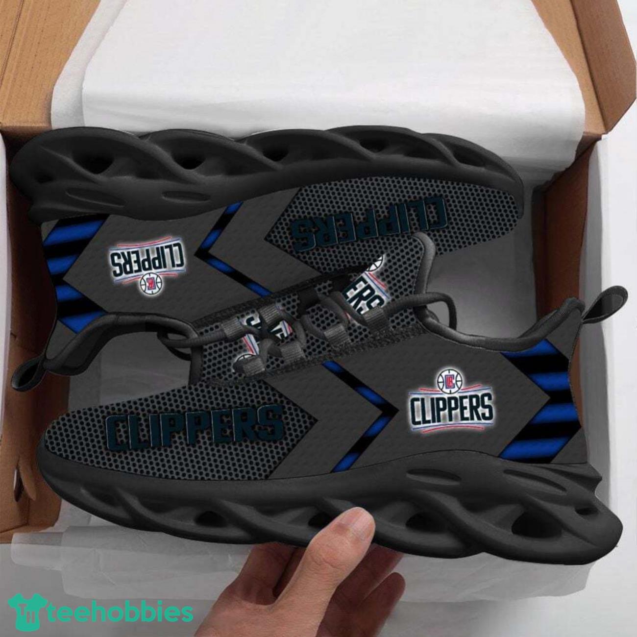 Los Angeles Clippers Team Sneakers Limited Max Soul Shoes Running Gift Shoes image Los Angeles Clippers Team Sneakers Limited Max Soul Shoes Running Gift Shoes Product Photo 1