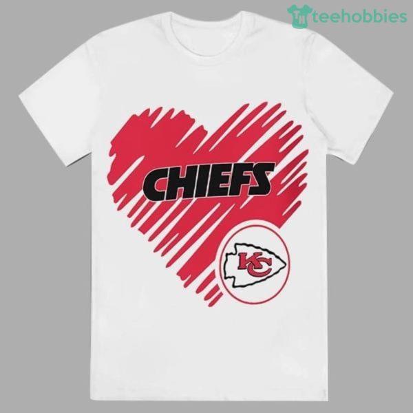 Love Style Kansas City Chiefs Womens Print T Shirt Short Sleeve Product Photo 1
