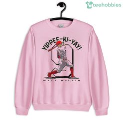 Matt Mclain Yippee Ki Yay Cincinnati Reds Shirt image Matt Mclain Yippee Ki Yay Cincinnati Reds Shirt Product Photo 4