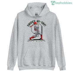 Matt Mclain Yippee Ki Yay Cincinnati Reds Shirt image Matt Mclain Yippee Ki Yay Cincinnati Reds Shirt Product Photo 6