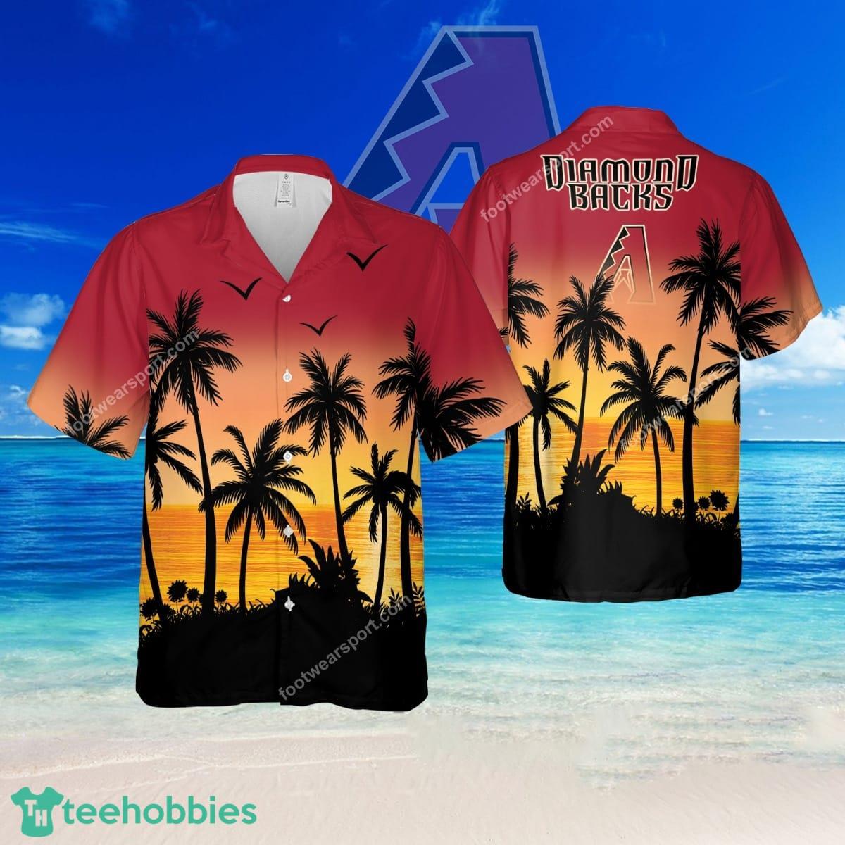 MLB Arizona Diamondbacks Famous Brand Beach Hawaiian Shirt For Summer - MLB Arizona Diamondbacks Famous Brand Beach Hawaiian Shirt For Summer