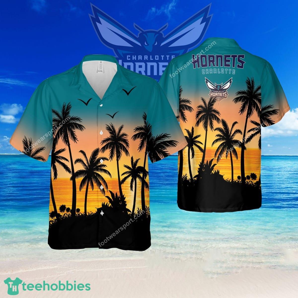 NBA Charlotte Hornets Surf Brand AOP Hawaiian Shirt Men And Women Gift - NBA Charlotte Hornets Surf Brand AOP Hawaiian Shirt Men And Women Gift