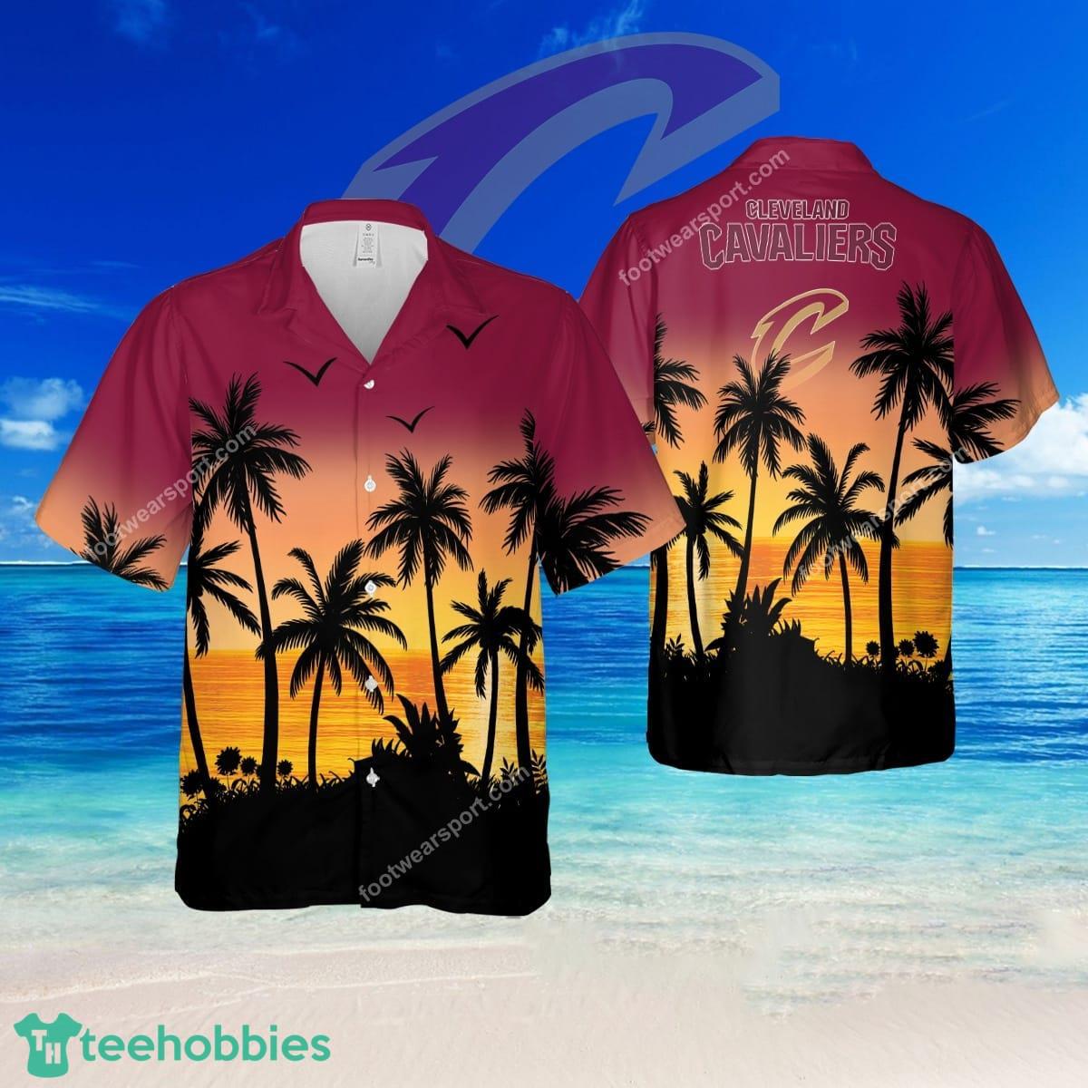 NBA Cleveland Cavaliers Luau Brand New Beach Hawaiian Shirt Gift For Fans - NBA Cleveland Cavaliers Luau Brand New Beach Hawaiian Shirt Gift For Fans