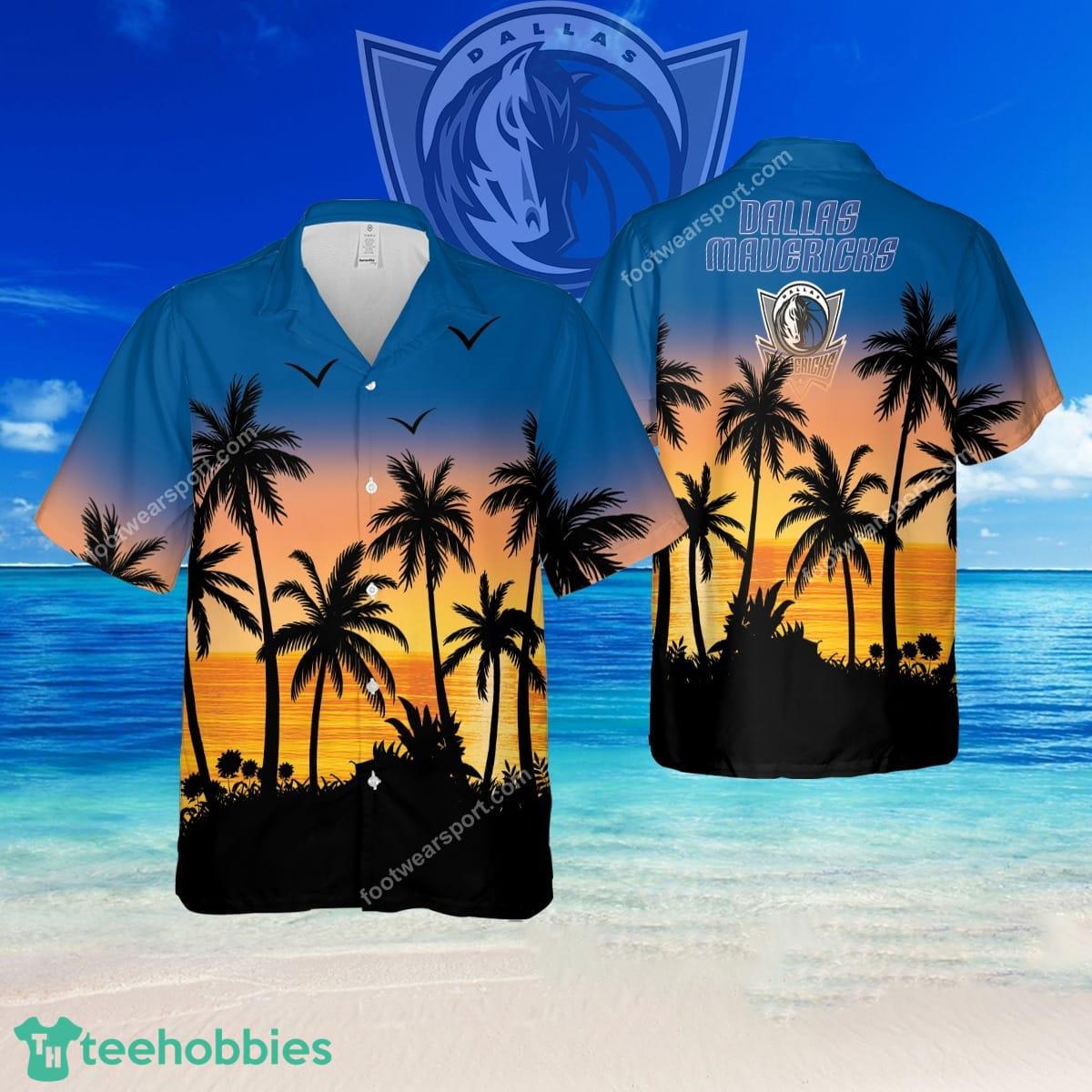 NBA Dallas Mavericks Tropical Brand Aloha Hawaiian Shirt For Summer - NBA Dallas Mavericks Tropical Brand Aloha Hawaiian Shirt For Summer