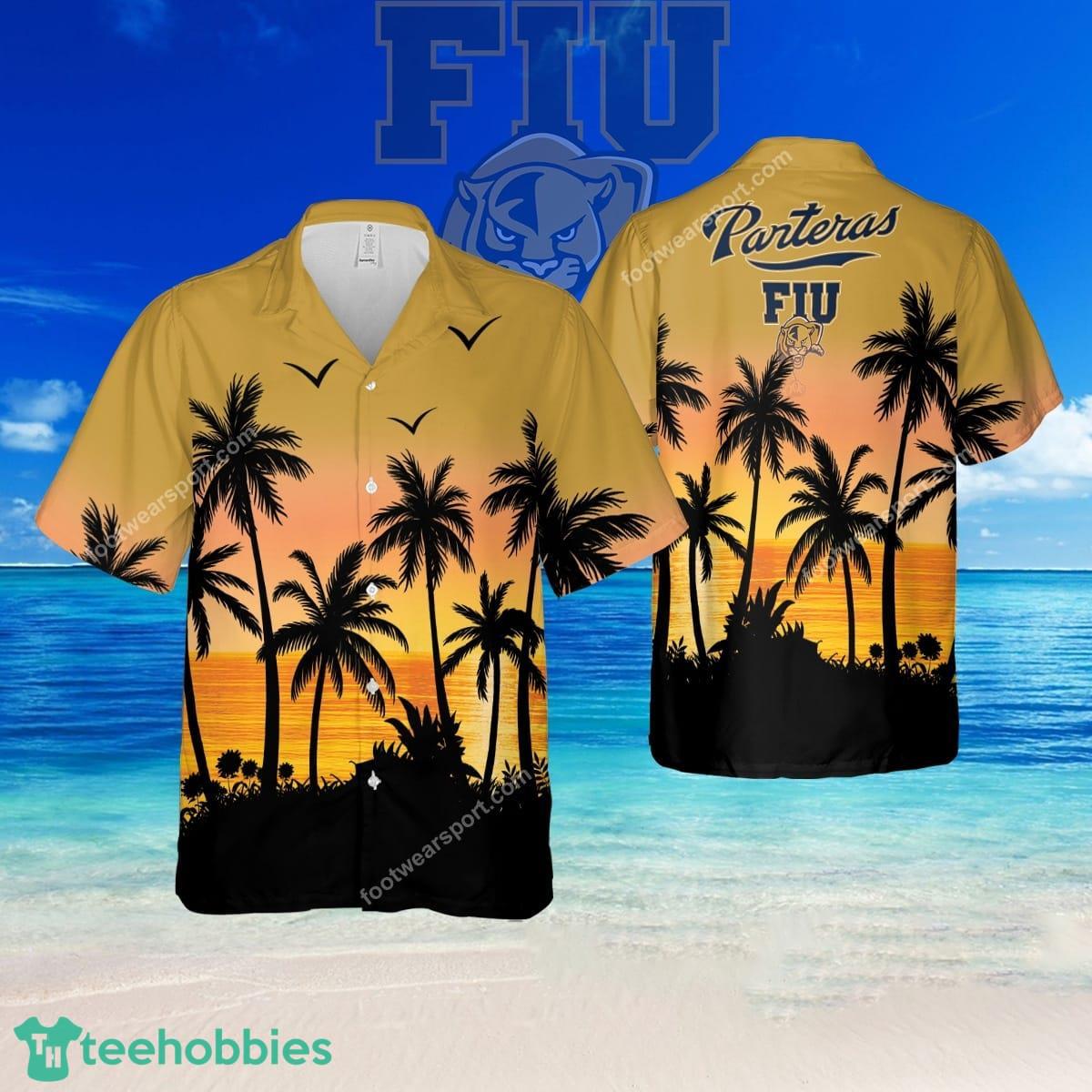 NCAA FIU Panthers Ocean Brand New All Over Print Hawaiian Shirt Men And Women Gift - NCAA FIU Panthers Ocean Brand New All Over Print Hawaiian Shirt Men And Women Gift