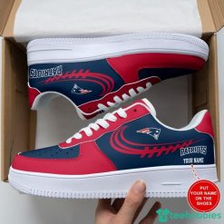 New England Patriots AF1 Sneakers Sport Shoes Air Force Shoes Personalized Name For Fans Product Photo 1